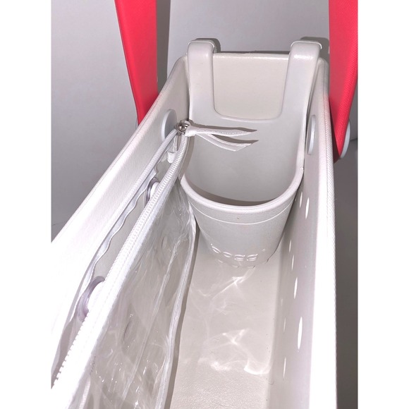 Bitty Bogg Ltd Edition Homerun Baseball Tote with Pouch Insert and Cup Holder - Picture 4 of 10